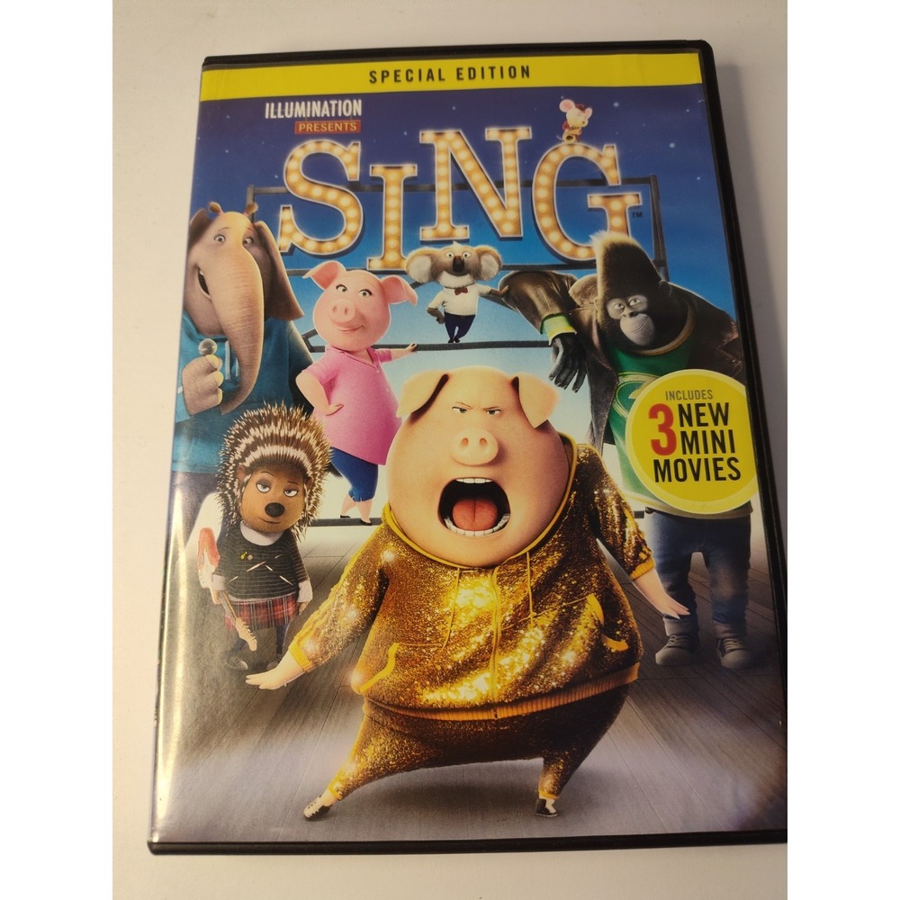 Sing DVD Matthew McConaughey